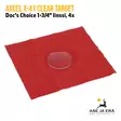 Axcel X-41 Clear Target Doc's Choice 1-3/4" linssi jousitähtäimeen 4x, linssi mikrokuituliinalla - Tähtäimen osat ja tarvikkeet - 611254100691 - 3
