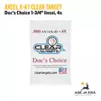 Axcel X-41 Clear Target Doc's Choice 1-3/4" linssi jousitähtäimeen 4x, linssi pussissa - Tähtäimen osat ja tarvikkeet - 611254100691 - 4