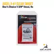 Axcel X-41 Clear Target Doc's Choice 1-3/4" linssi jousitähtäimeen 4x, myyntipakkaus - Tähtäimen osat ja tarvikkeet - 611254100691 - 5