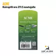 Acme koirapilli nro 211.5 noutajalle, myyntipakkaus EAN näkyvissä - Koiraohjaajan varusteet - 717668121151 - 7