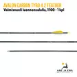 Avalon Carbon Tyro 4.2 Feather 1100 nuoli luonnonsulalla, 1 kpl - yleiskuva - Hiilikuitunuolet - A0870121 - 1