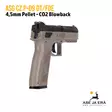 ASG CZ P-09 DT FDE CO2 4,5mm pellet ilmapistooli - Ilma-aseluoti ilmapistoolit - 5707843064651 - 7