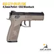 ASG CZ P-09 DT FDE CO2 4,5mm pellet ilmapistooli - Ilma-aseluoti ilmapistoolit - 5707843064651 - 8