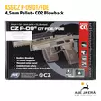 ASG CZ P-09 DT FDE CO2 4,5mm pellet ilmapistooli - Ilma-aseluoti ilmapistoolit - 5707843064651 - 20