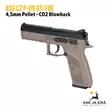 ASG CZ P-09 DT FDE CO2 4,5mm pellet ilmapistooli - Ilma-aseluoti ilmapistoolit - 5707843064651 - 15