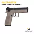 ASG CZ P-09 DT FDE CO2 4,5mm pellet ilmapistooli - Ilma-aseluoti ilmapistoolit - 5707843064651 - 10