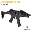 ASG CZ Scorpion EVO 3 A1 airsoft kivääri AEG - Etuviistosta ylhäältä - Kiväärit - 5707843058841 - 8