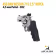 ASG Dan Wesson 715 2,5" 4,5 mm CO2 ilma-ase revolveri - Ilma-aseluoti ilmapistoolit - 5707843067881 - 13