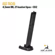 ASG TAC45 CO2 lipas 4,5mm BB 21 kuulaa - Oikea etuviisto - ASG Lippaat - 5707843060301 - 8