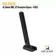 ASG TAC45 CO2 lipas 4,5mm BB 21 kuulaa - Vasen takaviisto - ASG Lippaat - 5707843060301 - 4