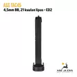 ASG TAC45 CO2 lipas 4,5mm BB 21 kuulaa - Edestä - ASG Lippaat - 5707843060301 - 9