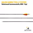 Avalon Carbon Tyro 4.2 Feather 800 nuoli luonnonsulalla, 1 kpl - yleiskuva - Hiilikuitunuolet - A0870191 - 1