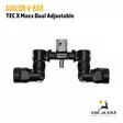 Avalon V-Bars Tec X Maxx Dual Adj. Quick Detach 5/16" musta - Yleiskuva - V-Barit - A045491 - 2