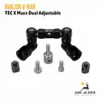 Avalon V-Bars Tec X Maxx Dual Adj. Quick Detach 5/16" musta - Pakkaussisältö - V-Barit - A045491 - 6