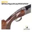 Beretta 687 Silver Pigeon III Lady MY20 12/76 haulikko - Päällekkäispiippuiset haulikot - A3W56PL21AA311 - 10
