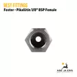 Best Fittings Foster-pikaliitinadapteri 1/8" BSP-naaraskierteellä - Adapterit ja liitäntäsarjat - 02B3ML01 - 6