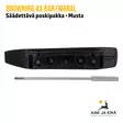 Browning 4X säädettävä poskipakka synteettinen musta - Poskipakat - 634957391401 - 8