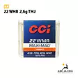 CCi Maxi-Mag 22WMR TMJ pienoiskiväärinpatruuna - 22 WMR patruunat - 076683000231 - 5