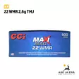 CCi Maxi-Mag 22WMR TMJ pienoiskiväärinpatruuna - 22 WMR patruunat - 076683000231 - 11
