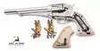 Crosman Remington 1875 4.5mm CO2 revolveri - BB kuula ilmapistoolit - 0028478150171 - 5