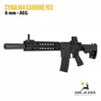 Cyma M4 Carbine RIS AEG airsoft-kivääri - Kiväärit - CM631 - 6