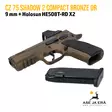 CZ 75 Shadow 2 Compact Bronze 9x19 pistooli + Holosan punapistetähtäin - Pistoolit - 0434-0743-PL240311 - 10