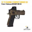 CZ 75 Shadow 2 Compact Bronze 9x19 pistooli + Holosan punapistetähtäin - Pistoolit - 0434-0743-PL240311 - 7