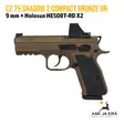 CZ 75 Shadow 2 Compact Bronze 9x19 pistooli + Holosan punapistetähtäin - Pistoolit - 0434-0743-PL240311 - 1