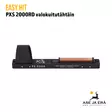 Easy Hit PXS 2000 R valokuitutähtäin haulikolle - vasen sivu - Kuitutähtäimet haulikkoon - 7350010280101 - 15