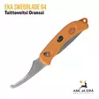 EKA SwedBlade G4 taittopuukko oranssi kydex tuppi - avausterä esillä vasemmalta - Taittoveitset - 7391537337381 - 21