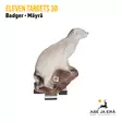 Eleven Targets 3D-taulu Mäyrä - 3D-eläintaulut - 8717974180691 - 7