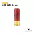 Federal Power-Shok Buck 12/70 8,4mm haulikonpatruuna - Buckshot, yli 4mm - 029465009731 - 3