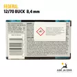 Federal Power-Shok Buck 12/70 8,4mm haulikonpatruuna - Buckshot, yli 4mm - 029465009731 - 5
