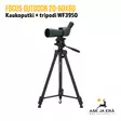 Focus Outdoor 20-60x60 kaukoputki asennettuna tripodiin - Valmiit kaukoputket - 7391879050511 - 11