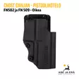 Ghost Civilian holster FN502 509 oikea edestä - IDPA kotelot - GI03CN01 - 209
