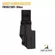 Ghost Hybrid holster FN502 FN509 oikeakätinen - Yleiskuva edestäpäin - IPSC kotelot - SGHD01 - 23