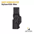 Ghost Hybrid holster Sig Sauer P226  oikeakätinen - Takaapäin - IPSC kotelot - SGHD01 - 20