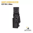 Ghost Hybrid holster CZ P-10 C  oikeakätinen - Yleiskuva edestäpäin - IPSC kotelot - SGHD01 - 34
