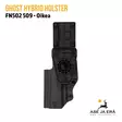 Ghost Hybrid holster FN502 FN509  oikeakätinen - Takaapäin - IPSC kotelot - SGHD01 - 24