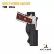 Ghost Hybrid holster 1911 oikeakätinen - Yleiskuva edestäpäin - IPSC kotelot - SGHD01 - 17
