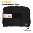 Helikon-Tex Single Pistol Wallet pistoolilaukku, musta, myyntipakkaus EAN-koodi näkyvissä - Reput ja laukut - 5902688033811 - 10