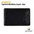 Helikon Tag Patch 60x40mm, coyote 3kpl - yksittäinen taustapuoli - Muut asusteet - 5902688037871 - 6