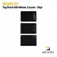 Helikon Tag Patch 60x40mm, coyote 3kpl - Tausta - Muut asusteet - 5902688037871 - 3