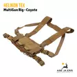Helikon-Tex MultiGun Rig Coyote ylhäältä - Reput ja laukut - 5908218740341 - 6