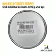 H&N Field Target Trophy 5,53 mm (.22) ilma-aseluoti, 0,95 g, 250 kpl, rasia takaa EAN - 5,5 mm luodit - 4047058022581 - 5