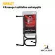 Hornady 4 aseen pistooliteline asekaappiin - Asetelineet ja muut tarvikkeet - 090255958201 - 5