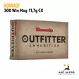 Hornady Outfitter 300 Win Mag 11,7g CX kiväärin patruuna - Muut kaliiperit - 090255719871 - 6