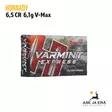 Hornady Varmint Express 6,5 Creedmoor 6,1 g V-MAX kiväärin patruuna - 6,5 Creedmoor kaliiperi - 090255814811 - 6