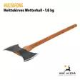 Hultafors heittokirves Wetterhall 1,6kg - Linkkuveitset, piilut ja sahat - 7391408417501 - 7