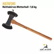Hultafors heittokirves Wetterhall 1,6 kg, takaviistosta suojus päällä - Linkkuveitset, piilut ja sahat - 7391408417501 - 8